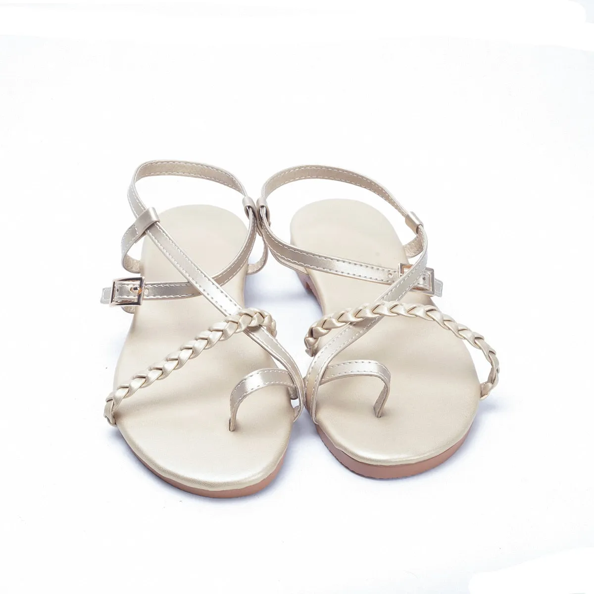 Amozae--Summer Women Flat Sandals Fashion Buckle Strap Open Toe Beach Casual Women's Shoes Flats Pus Size Ladies Sandals