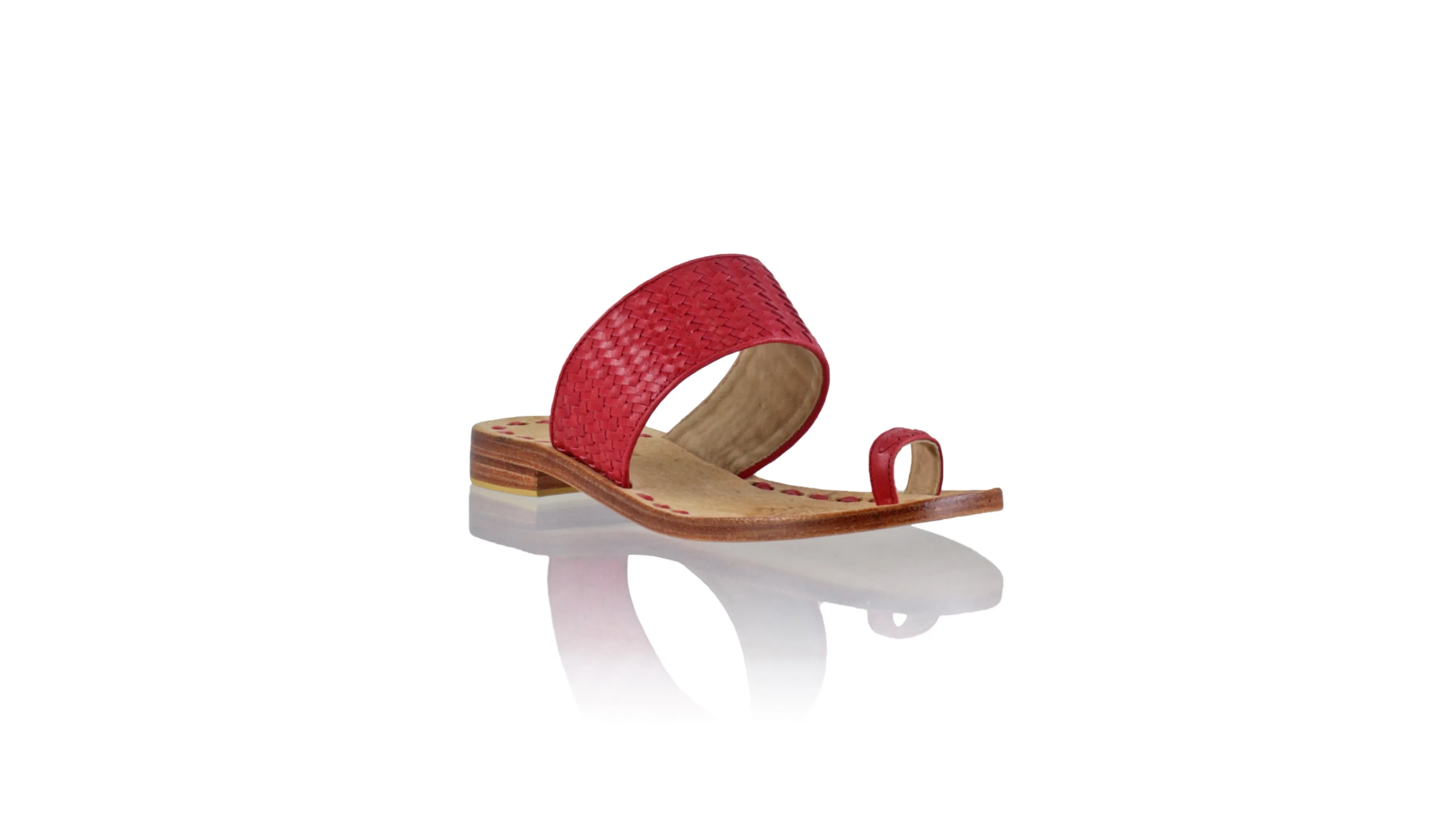 Arini 20mm Flat Woven -  Red