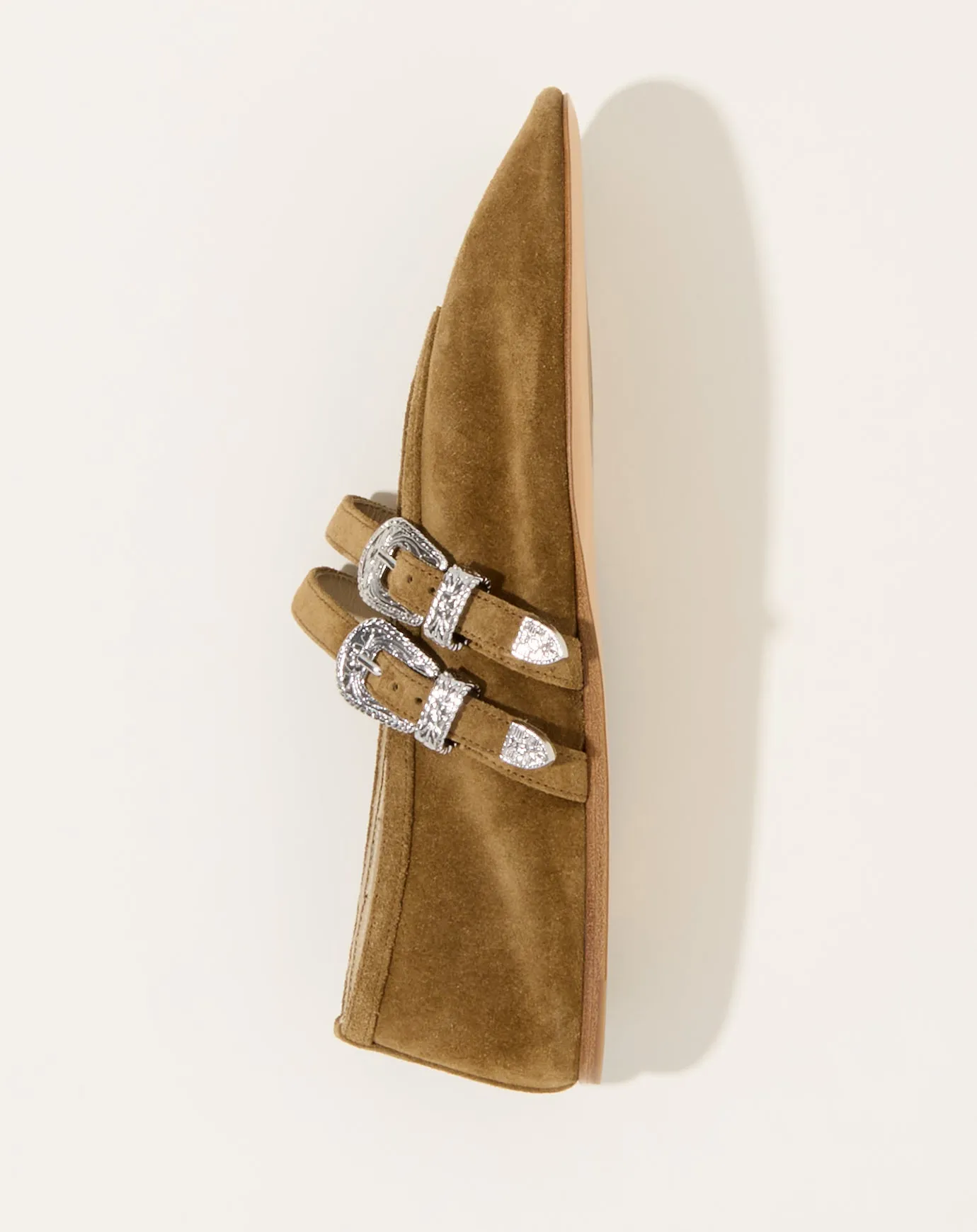 Ballet Claudia Slipper in Taupe