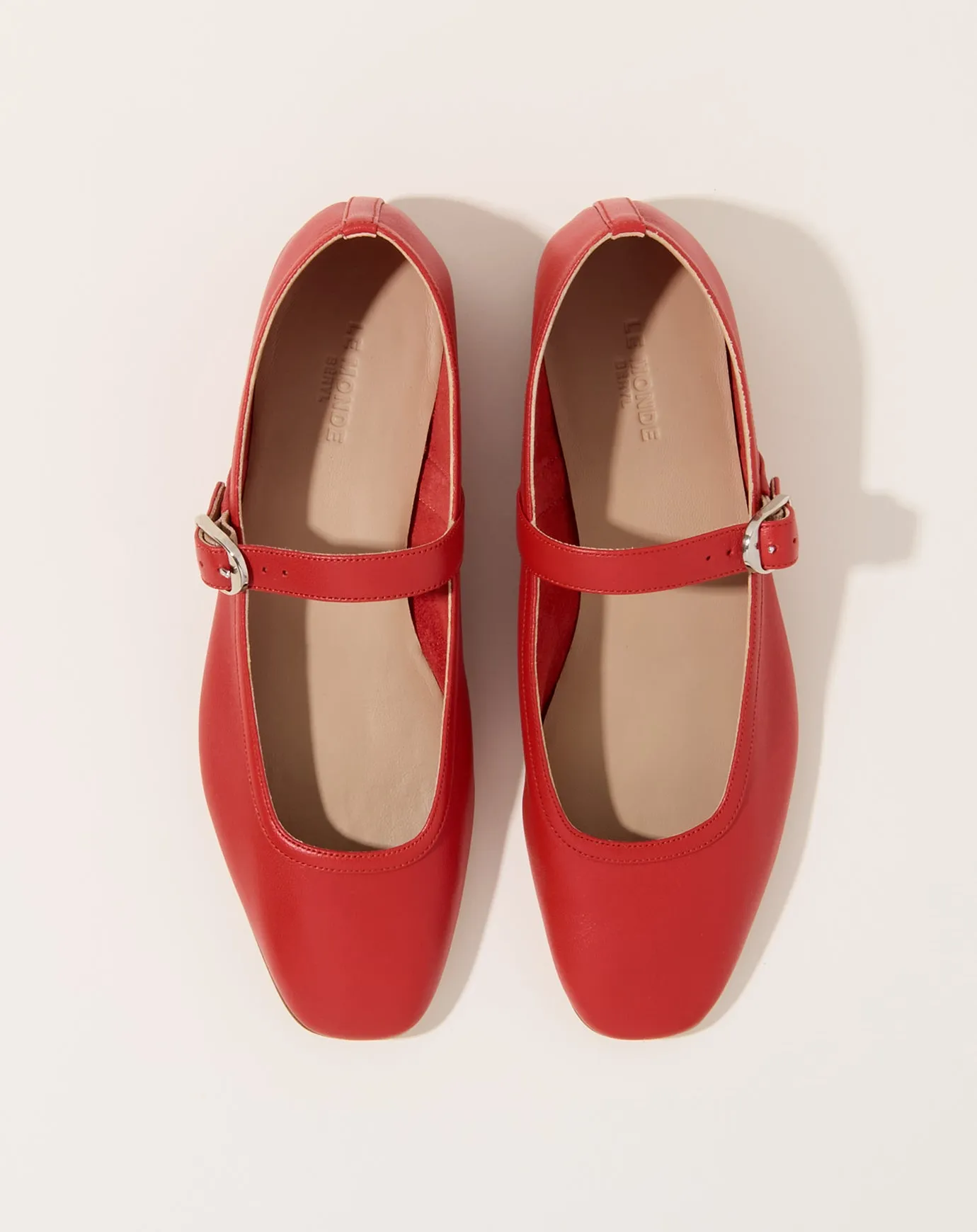 Ballet Mary Jane in Blood Orange
