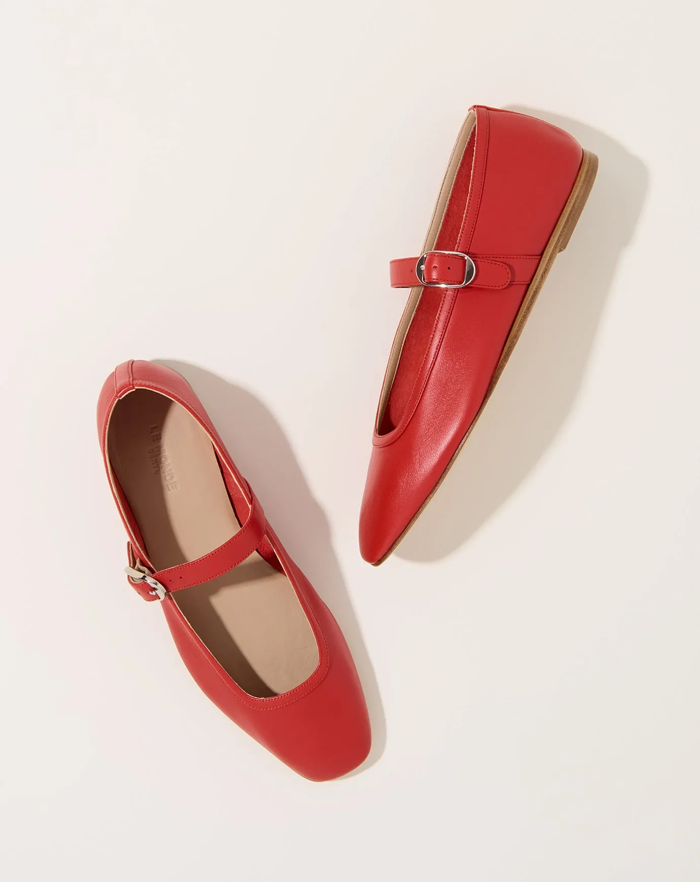 Ballet Mary Jane in Blood Orange
