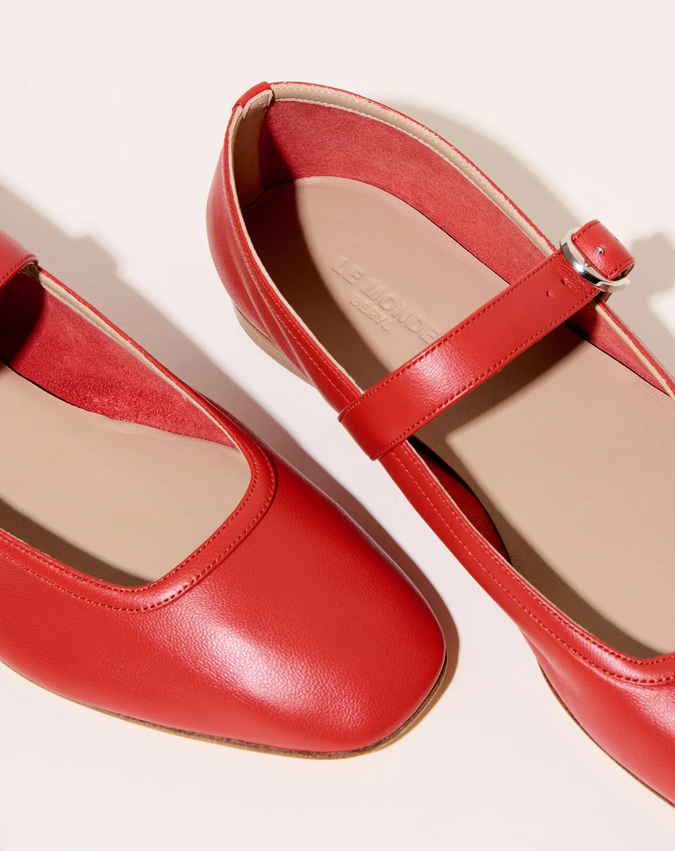 Ballet Mary Jane in Blood Orange