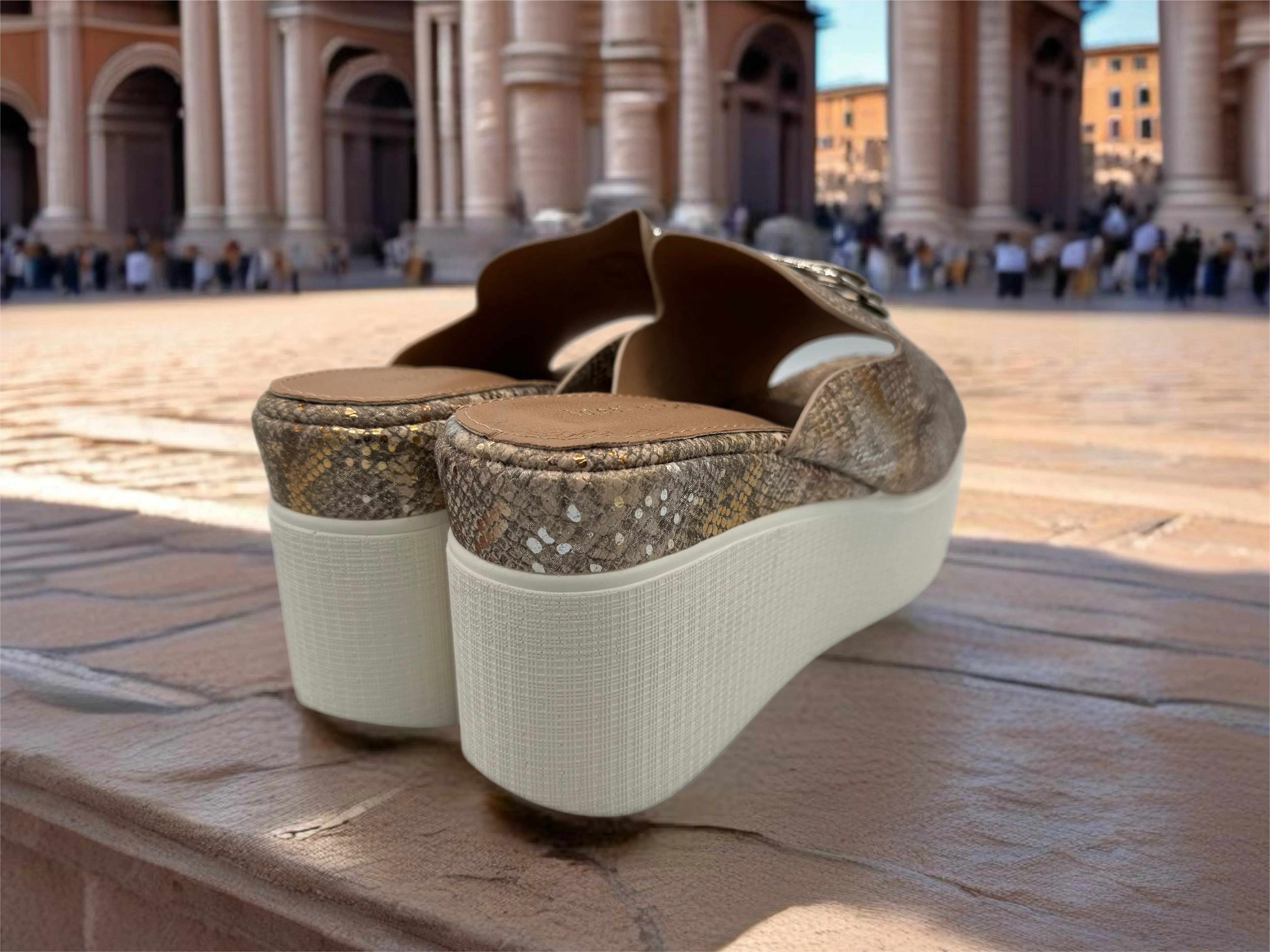 Belinda Wedges - snake
