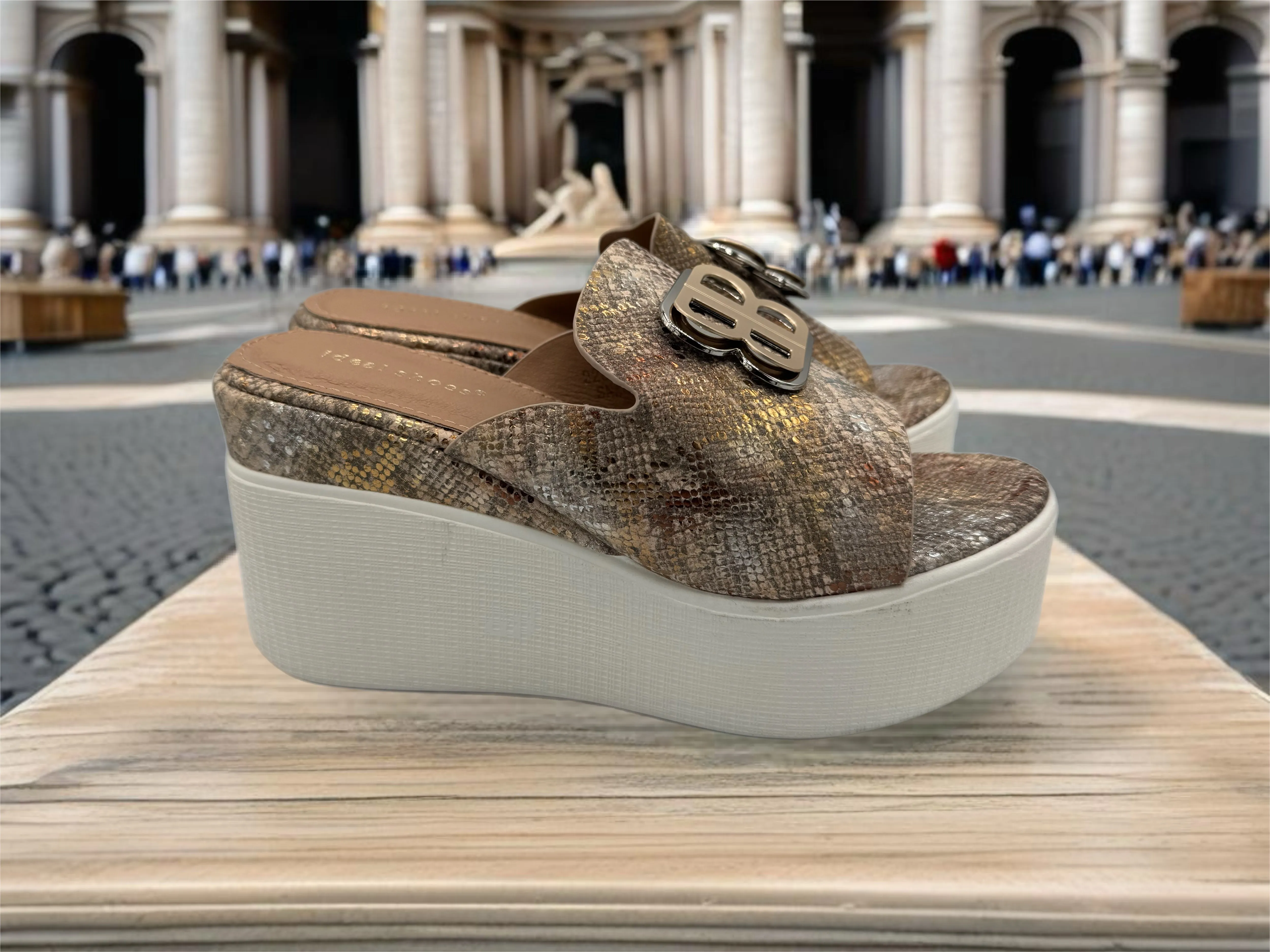Belinda Wedges - snake