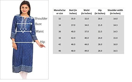 BIBA Women's Yellow A-Line Cotton Yarndyed Kurta