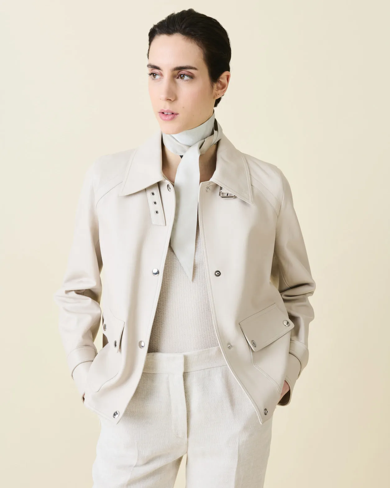 Blouson Leather Jacket