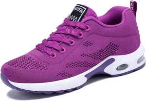 Cathalem Orthopedic Sneakers for Women Air Cushion Running Shoes Lightweight Tennis Walking Shoes Mesh Breathable Sneakers