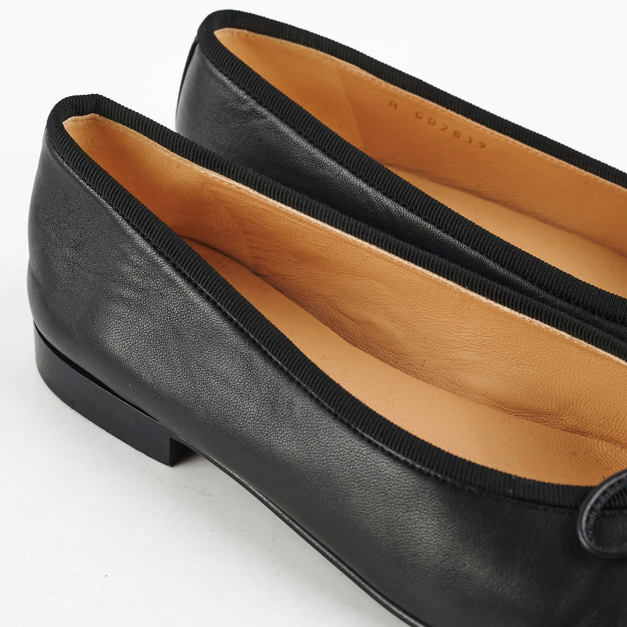 Chanel Ballet Flats Size 36 Black