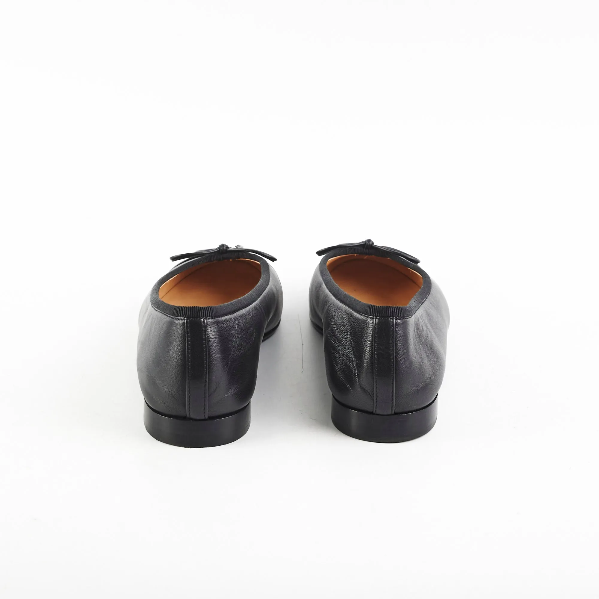 Chanel Ballet Flats Size 36 Black