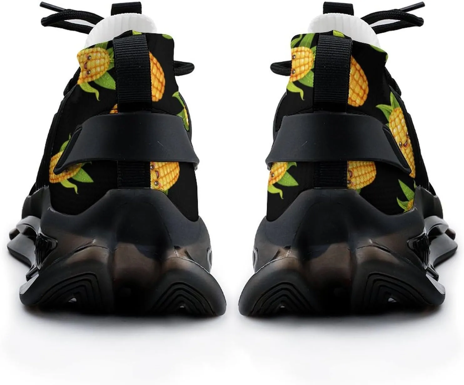 Cute Corn Vegetable Vegan Men's Tennis Shoes Fashion Athletic Sneakers for Sport Walking Running Workout