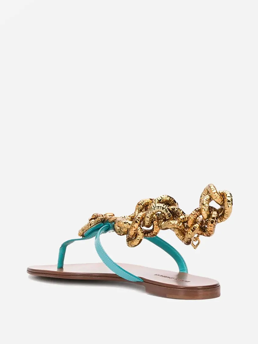 Devotion Leather Sandals