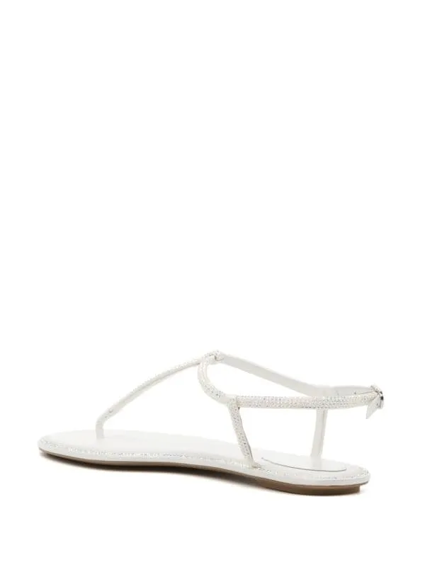 Diana White Crystal Sandals( carryover style)