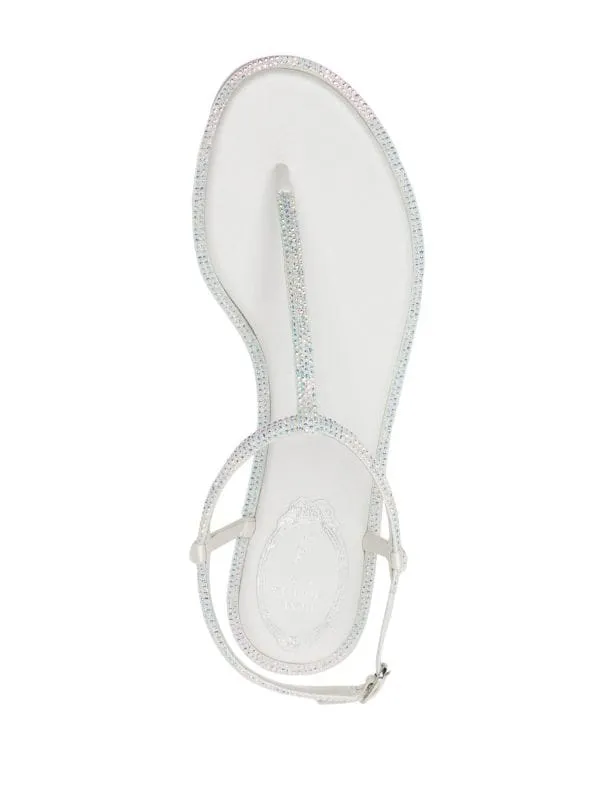 Diana White Crystal Sandals( carryover style)
