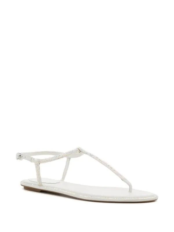 Diana White Crystal Sandals( carryover style)