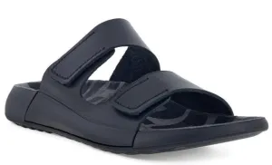 ECCO 2nd Cozmo Black Ladies Leather Sandal