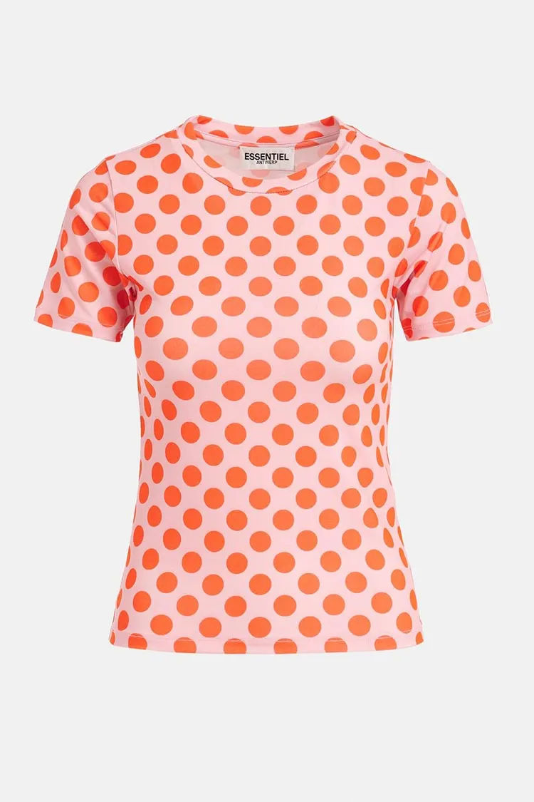 Fioco Polka-dotted SS Jersey Shirt