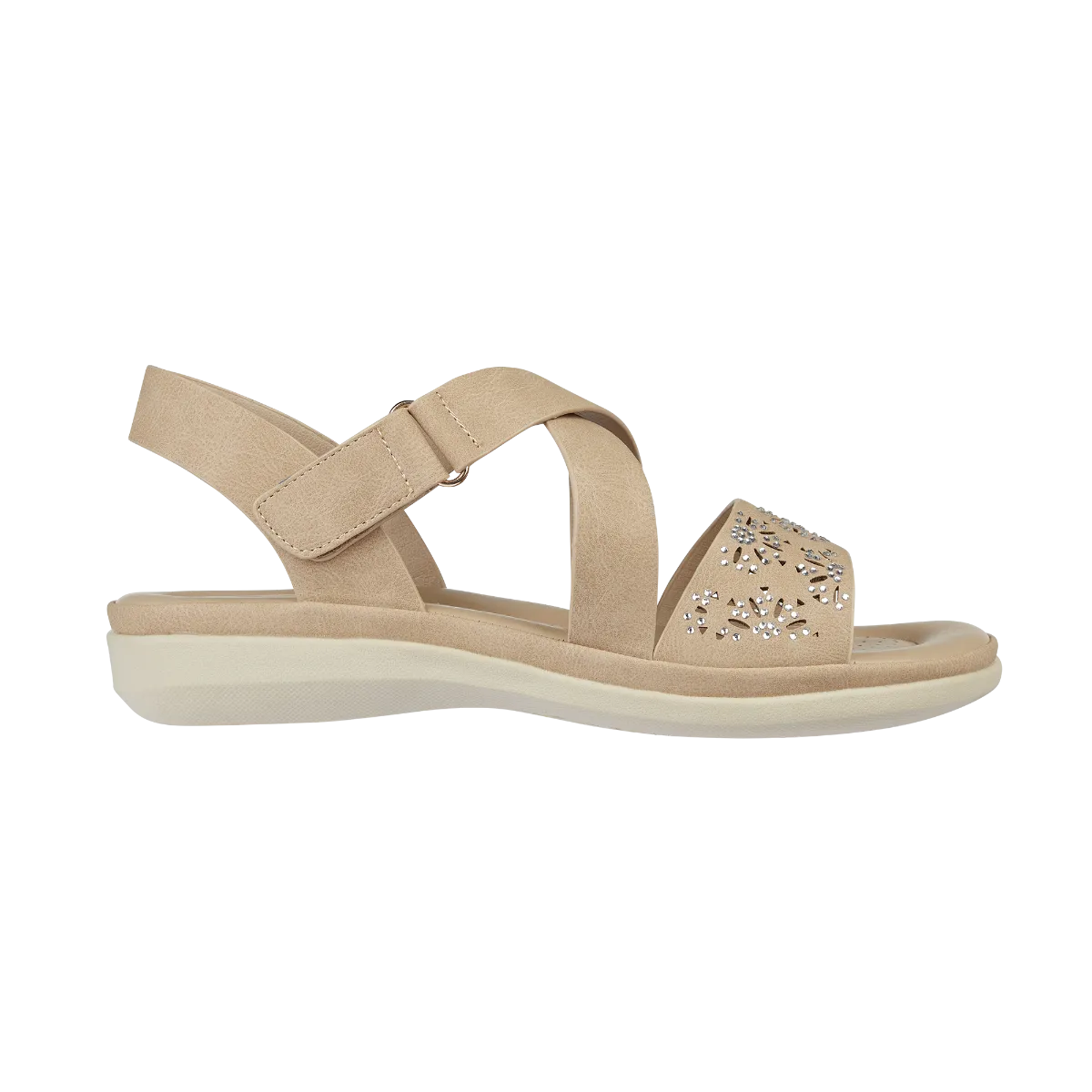 FRAGRANT BEIGE LADIES SUMMER SANDALS