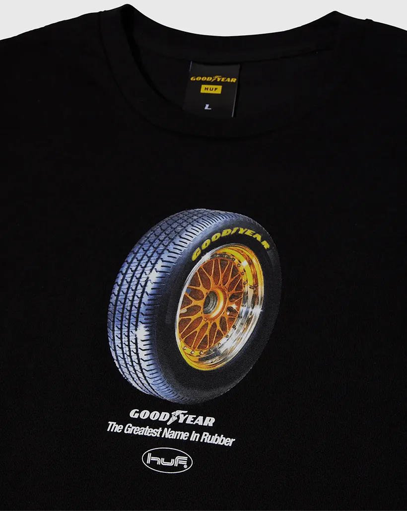 Huf The Greatest S/S Shirt - Black