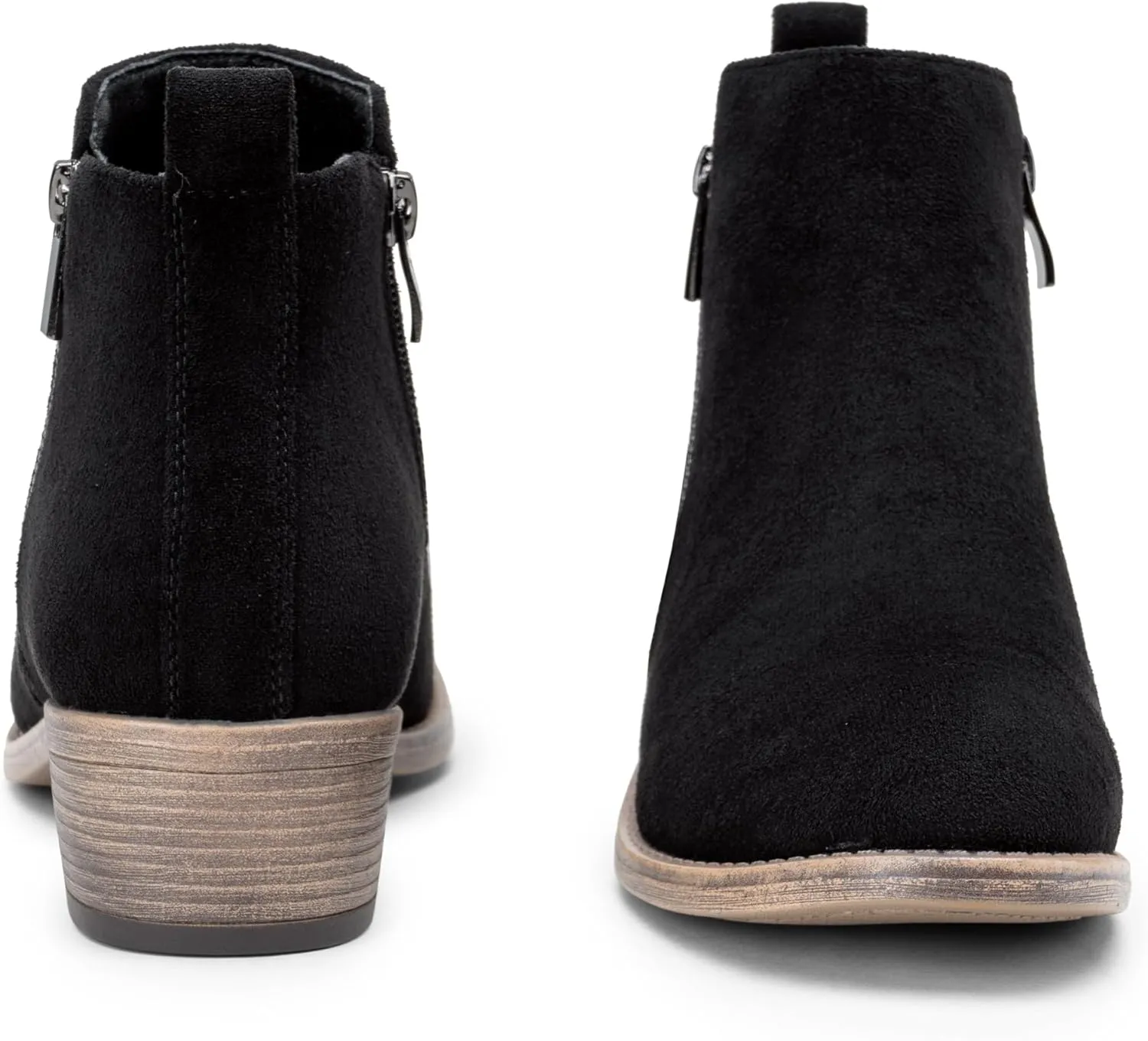 Jeossy Women's Ankle Boots, Classic Low Heeled Short Booties, Casual Comfortable Boots