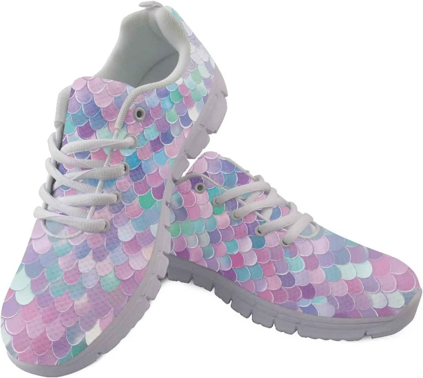 Lightweight Walking Sneakers Women Road Running Tennis Workout Athletic Shoes Non-Slip Breathable Work Shoes for Women Sneakers US 5-12