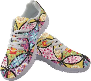 Lightweight Walking Sneakers Women Road Running Tennis Workout Athletic Shoes Non-Slip Breathable Work Shoes for Women Sneakers US 5-12