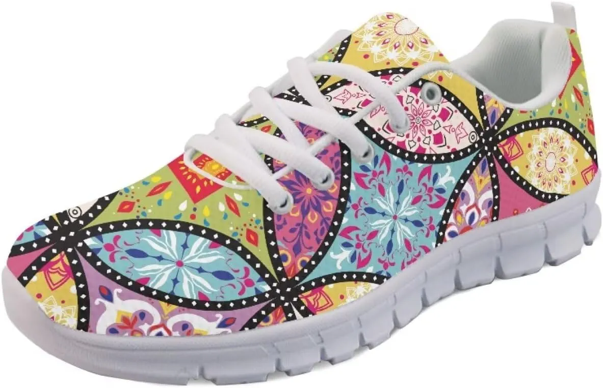 Lightweight Walking Sneakers Women Road Running Tennis Workout Athletic Shoes Non-Slip Breathable Work Shoes for Women Sneakers US 5-12