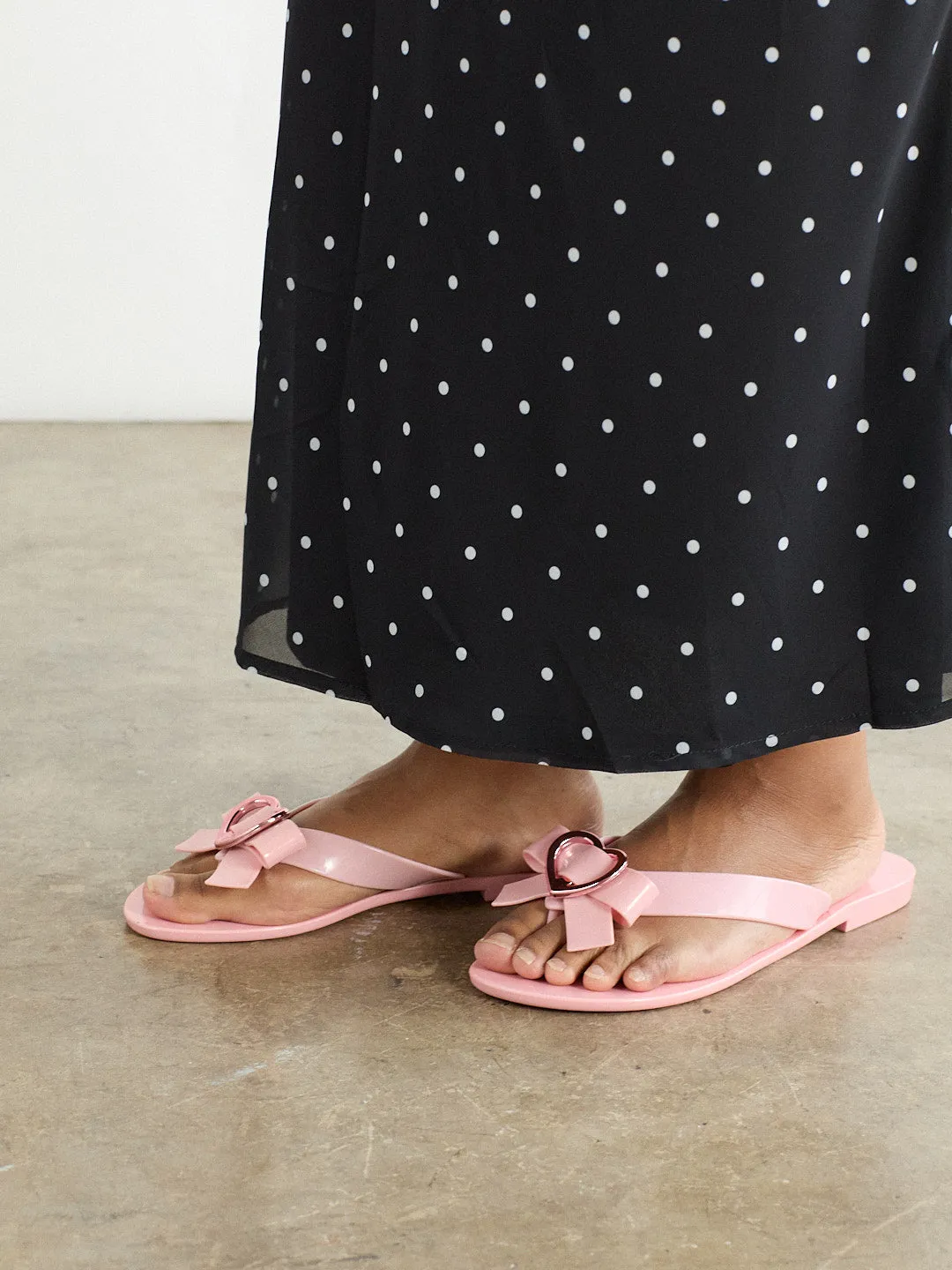 Melissa Harmonic Heart Sandal - Pink