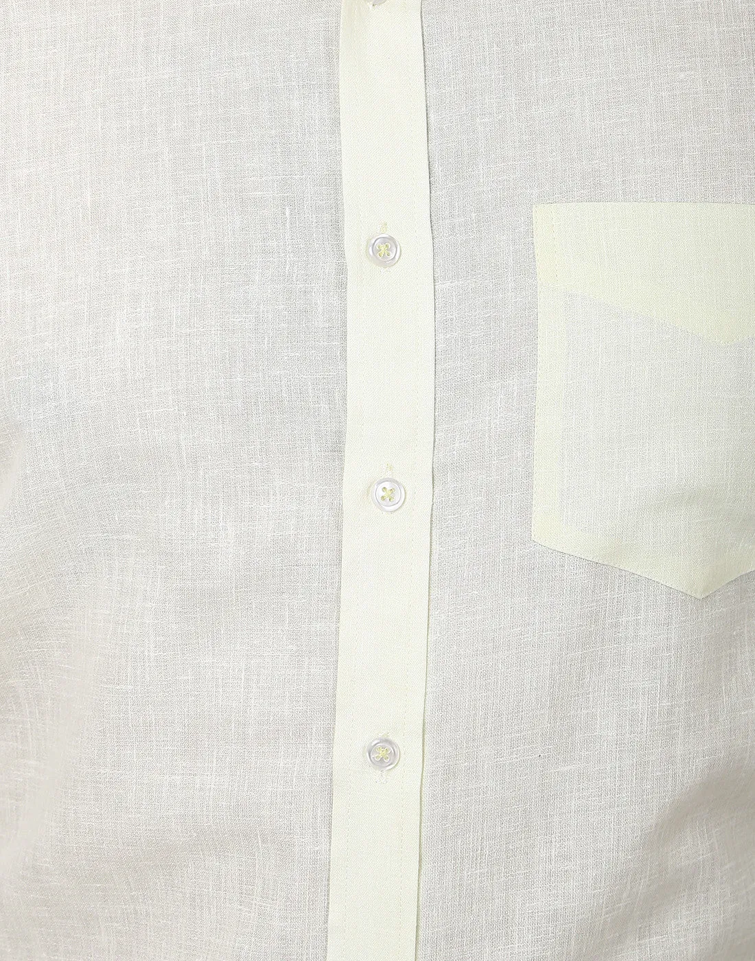 Men Yellow Solid Cotton Rich Regular Fit Formal Shirt