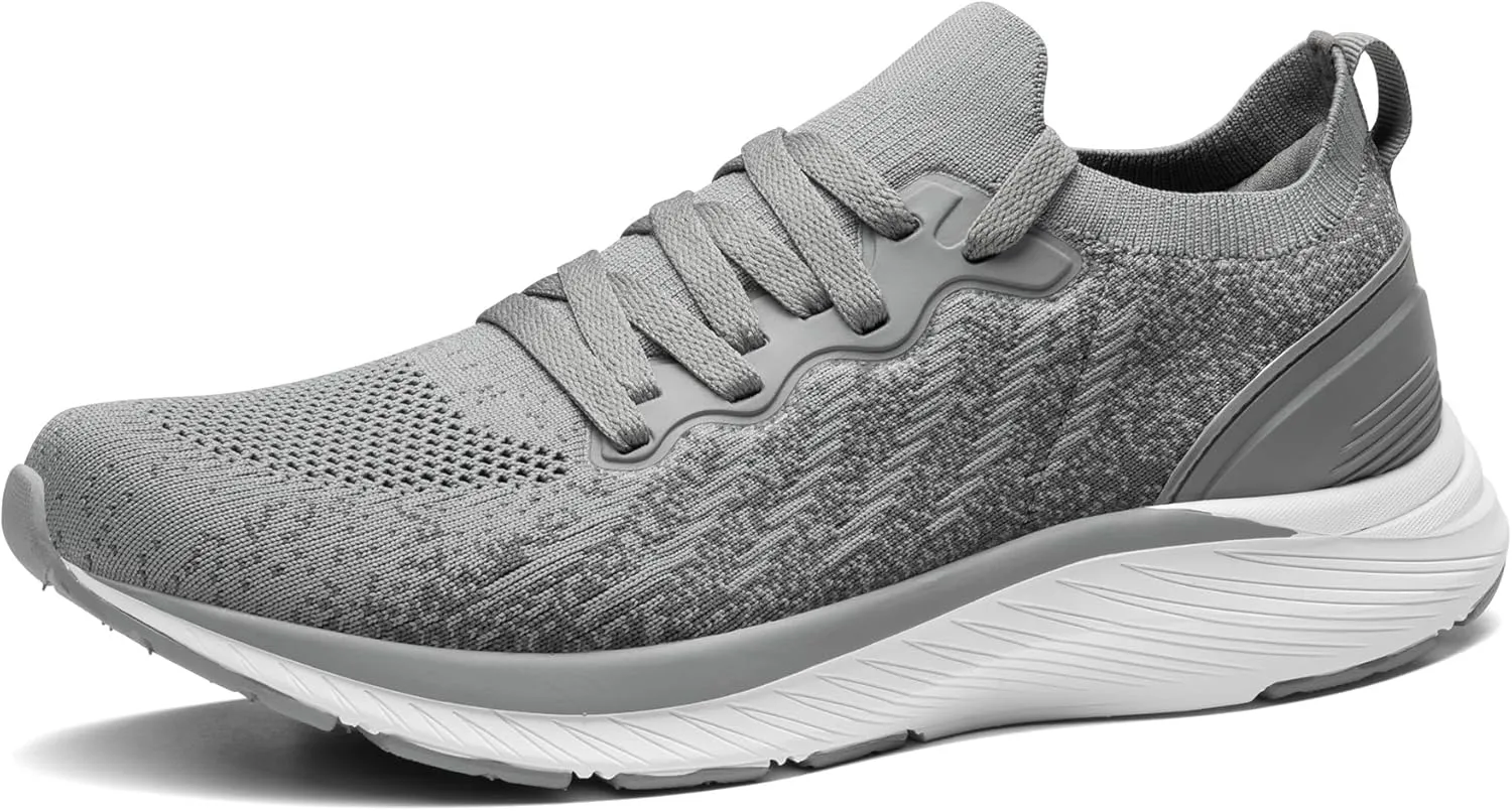 Men's Comfortable Lightweight Walking Shoes Running Tennis Athletic Gym Workout Cross Training Sneakers