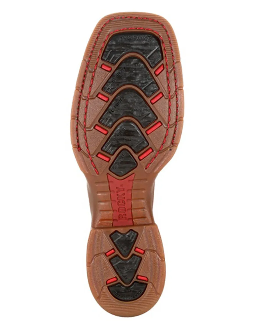 Men's Long Range Composite Toe Waterproof Western Boots