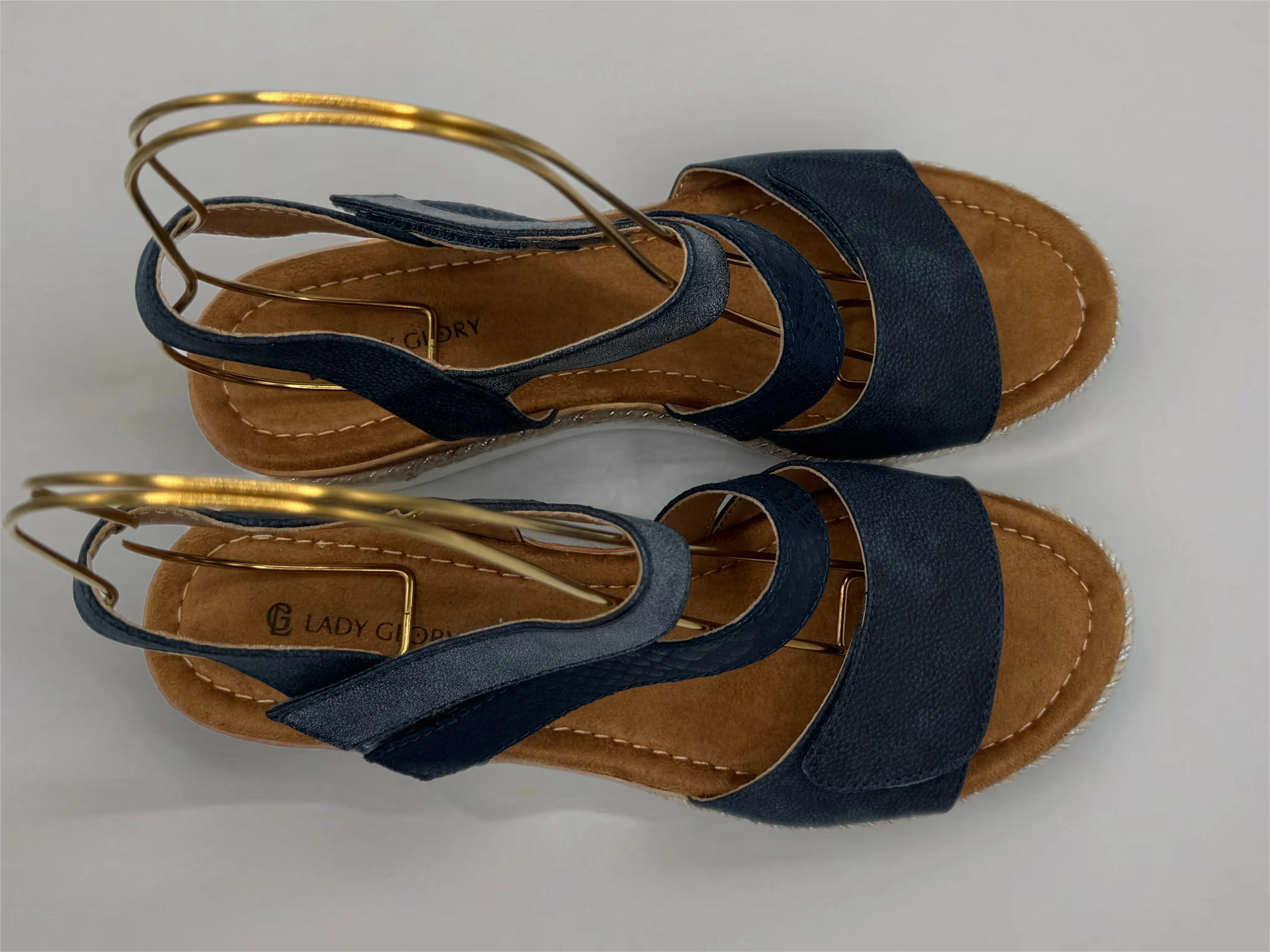 Molly Wedges - navy