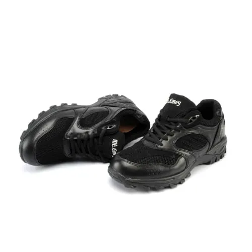 Mt. Emey 9702-1L Black - Men's Explorer I Black Athletic Shoe with Laces