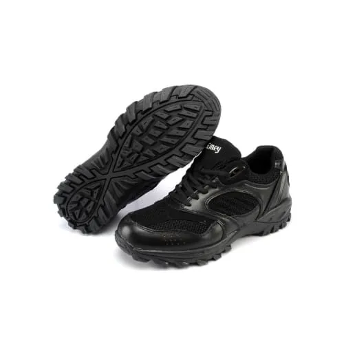 Mt. Emey 9702-1L Black - Men's Explorer I Black Athletic Shoe with Laces