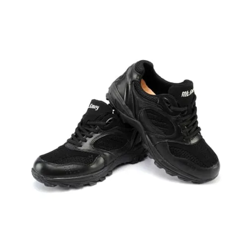 Mt. Emey 9702-1L Black - Men's Explorer I Black Athletic Shoe with Laces