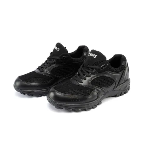 Mt. Emey 9702-1L Black - Men's Explorer I Black Athletic Shoe with Laces