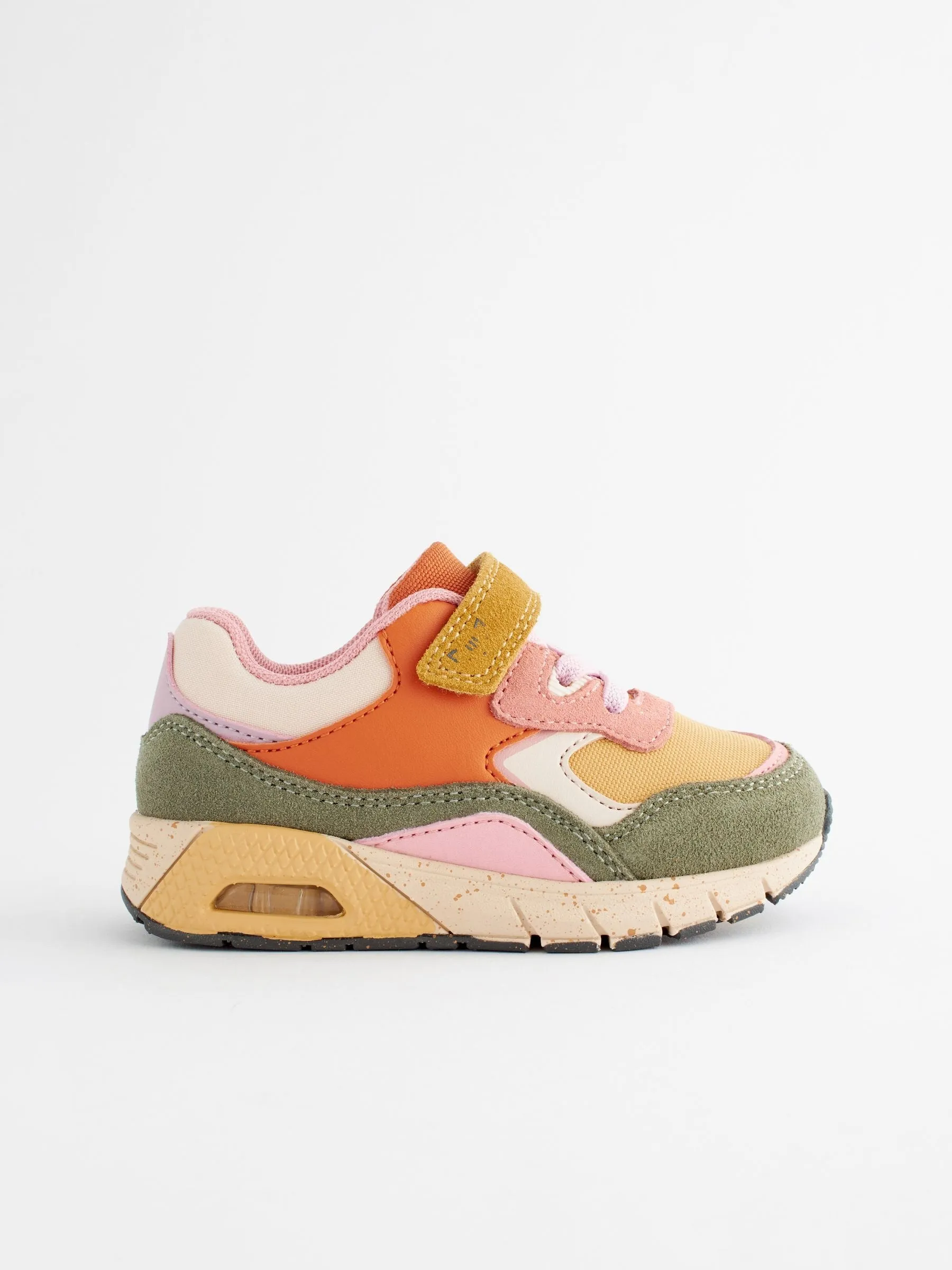 Multi Elastic Lace Chunky Trainers