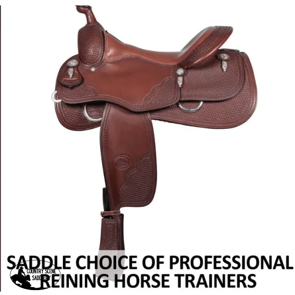 New! Billy Royal® Westcoast Reiner Saddle Full Quarter Horse bars