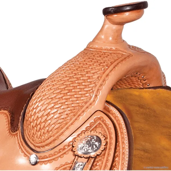 New! Billy Royal® Westcoast Reiner Saddle Full Quarter Horse bars
