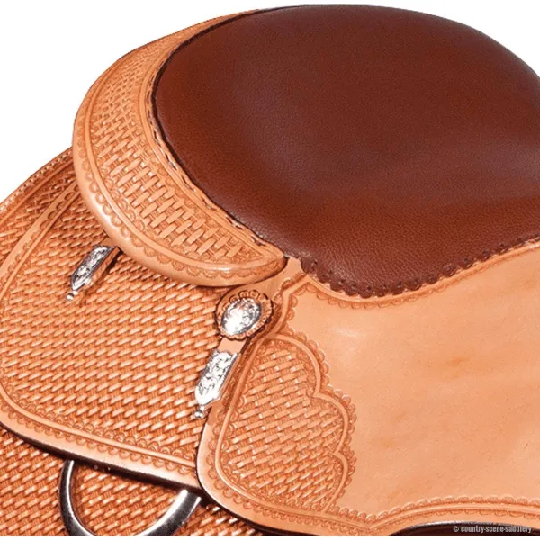 New! Billy Royal® Westcoast Reiner Saddle Full Quarter Horse bars