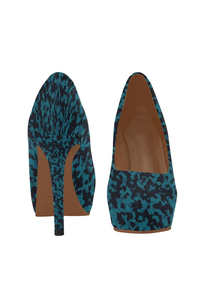 Night Camouflage Women's High Heels
