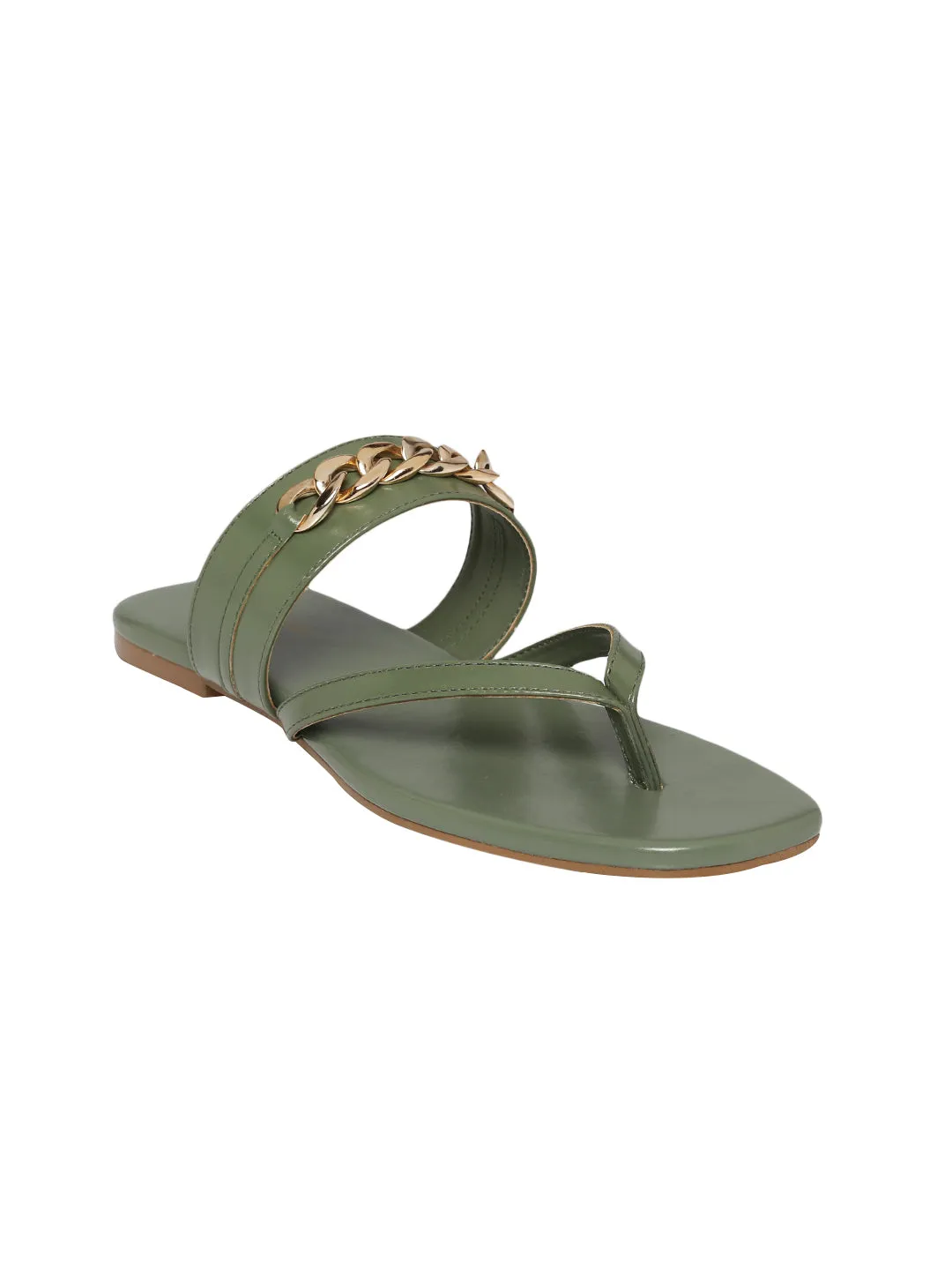 Olivia Olive Flats