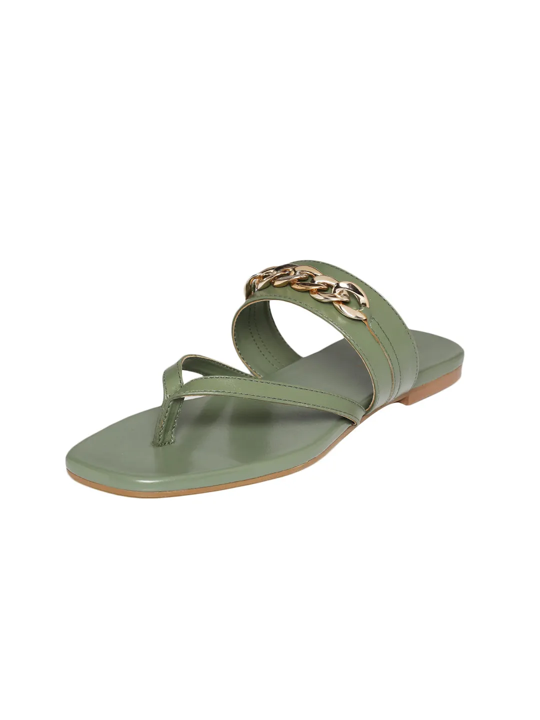 Olivia Olive Flats