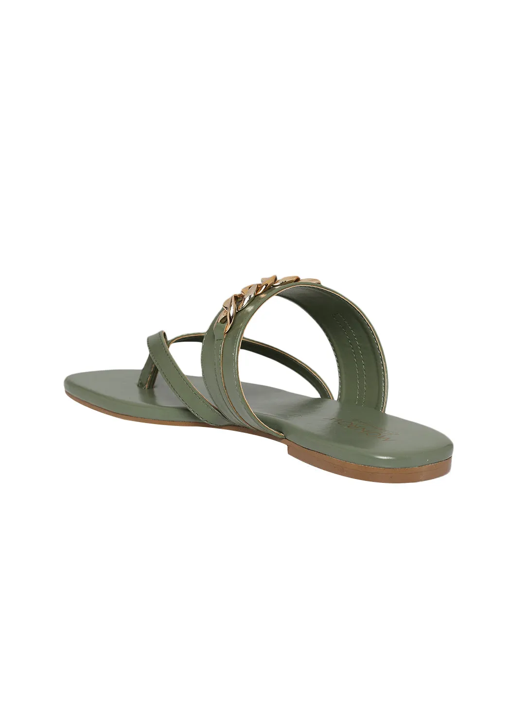 Olivia Olive Flats