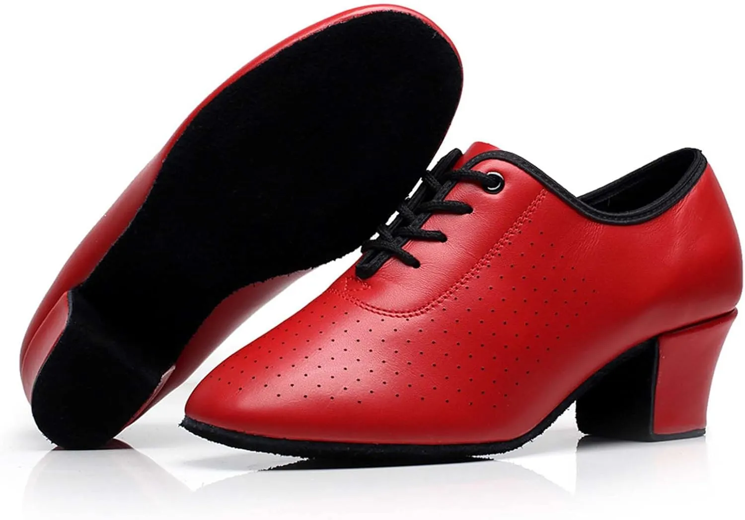 ONAIC Ballroom Dance Shoes for Womens Latin Salsa Practice Sneakers Wedding Dancing Shoes Lightweight Comfortable Professional Performance Trainers