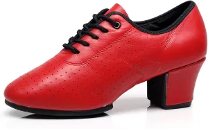 ONAIC Ballroom Dance Shoes for Womens Latin Salsa Practice Sneakers Wedding Dancing Shoes Lightweight Comfortable Professional Performance Trainers