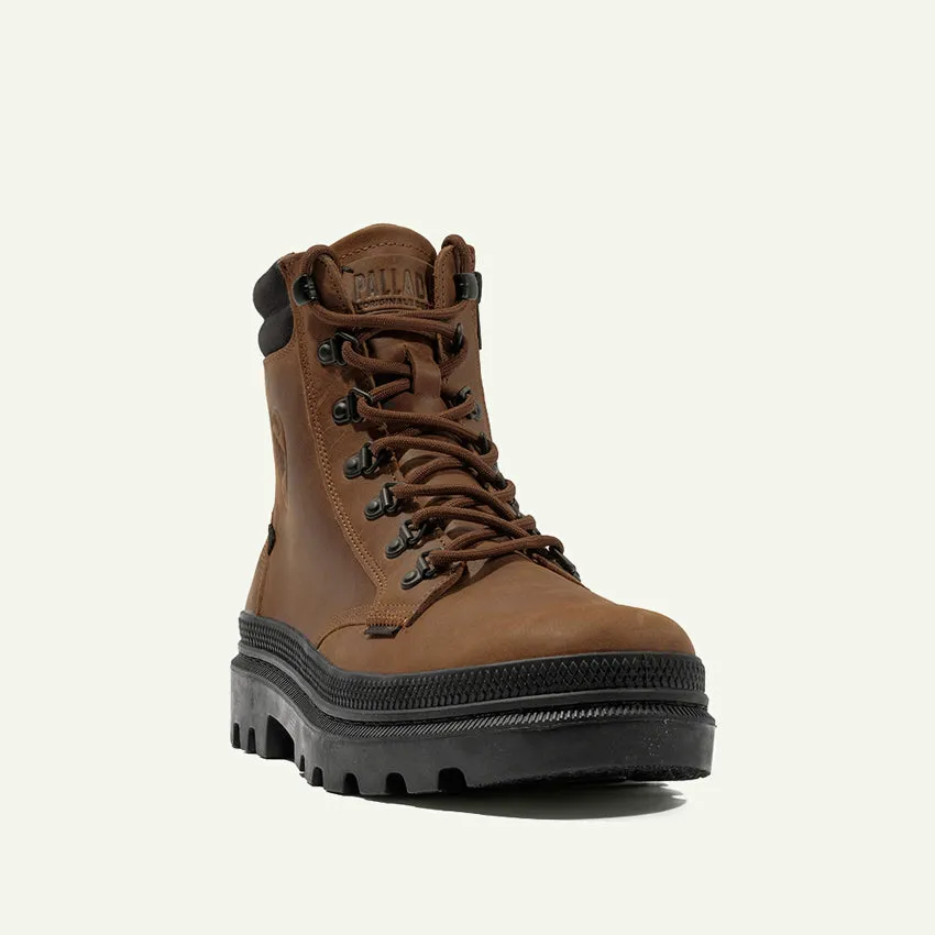 PALLATROOPER HKR LTH MEN'S BOOTS - BEESWAX BROWN