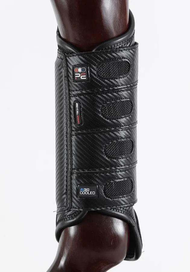 PEI Carbon Tech Air Cooled Eventing Horse Boots (hind, black)