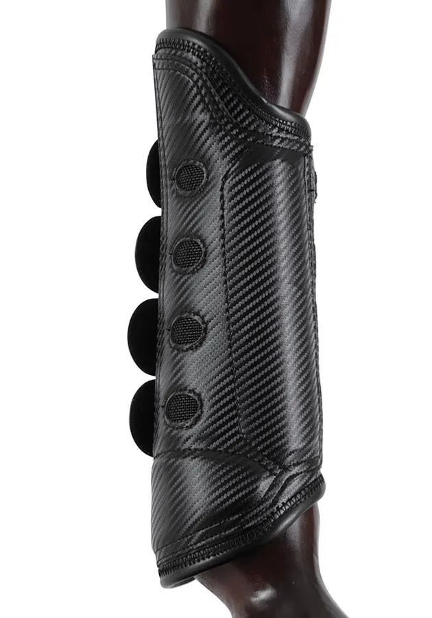 PEI Carbon Tech Air Cooled Eventing Horse Boots (hind, black)