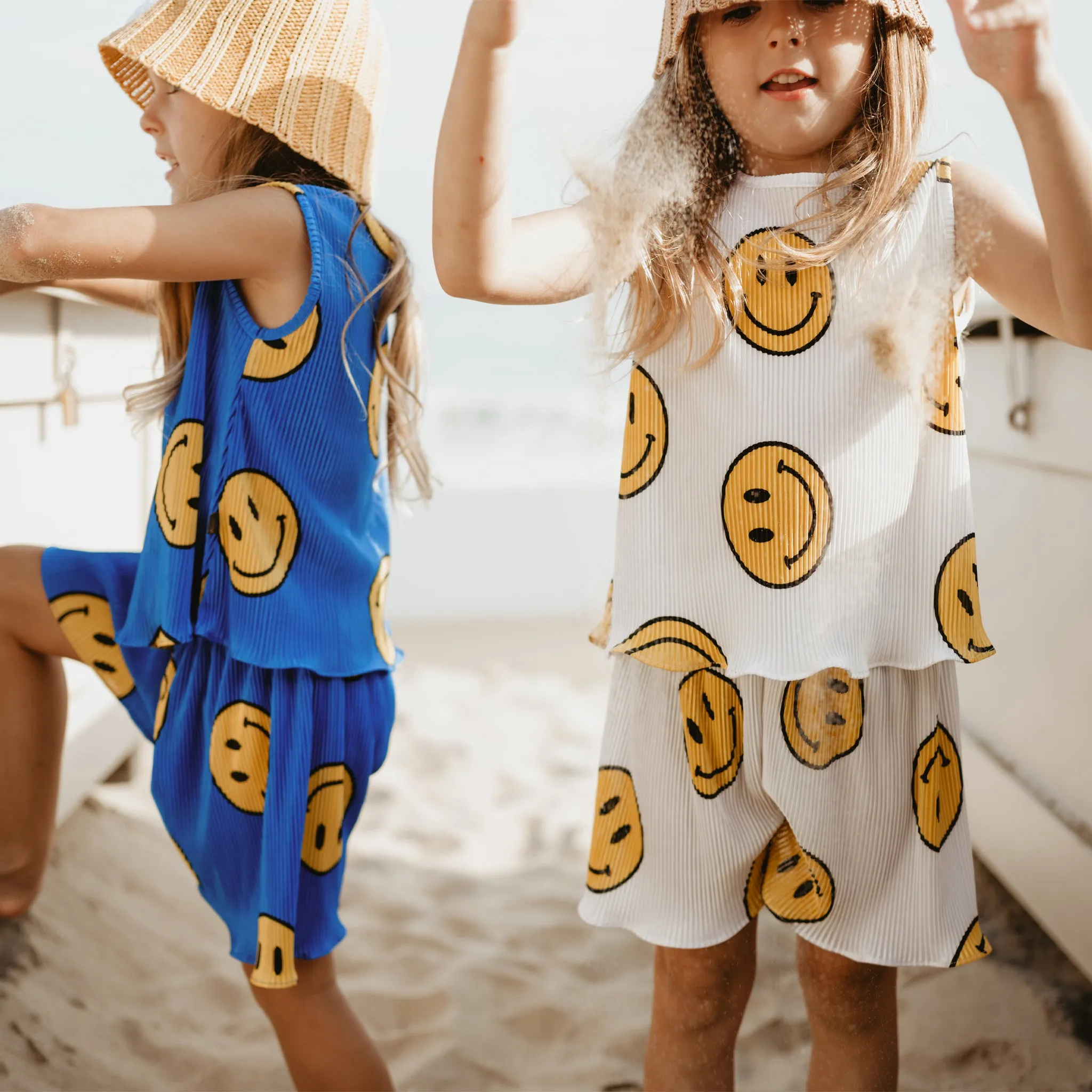 Pleats Short Set