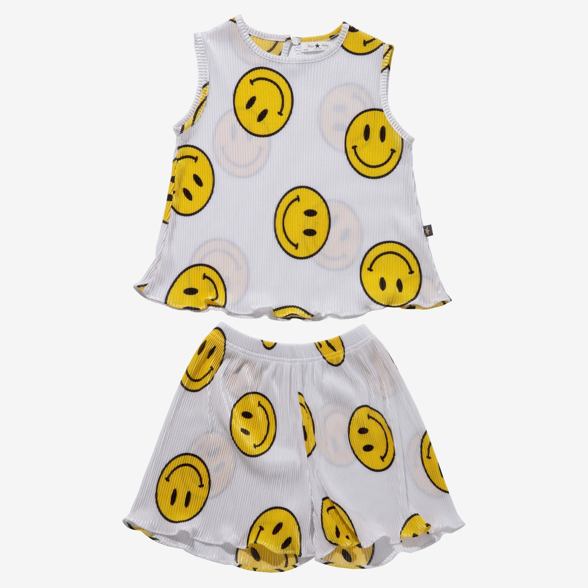 Pleats Short Set